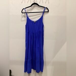 Chelsea & Theodore Blue Midi Dress